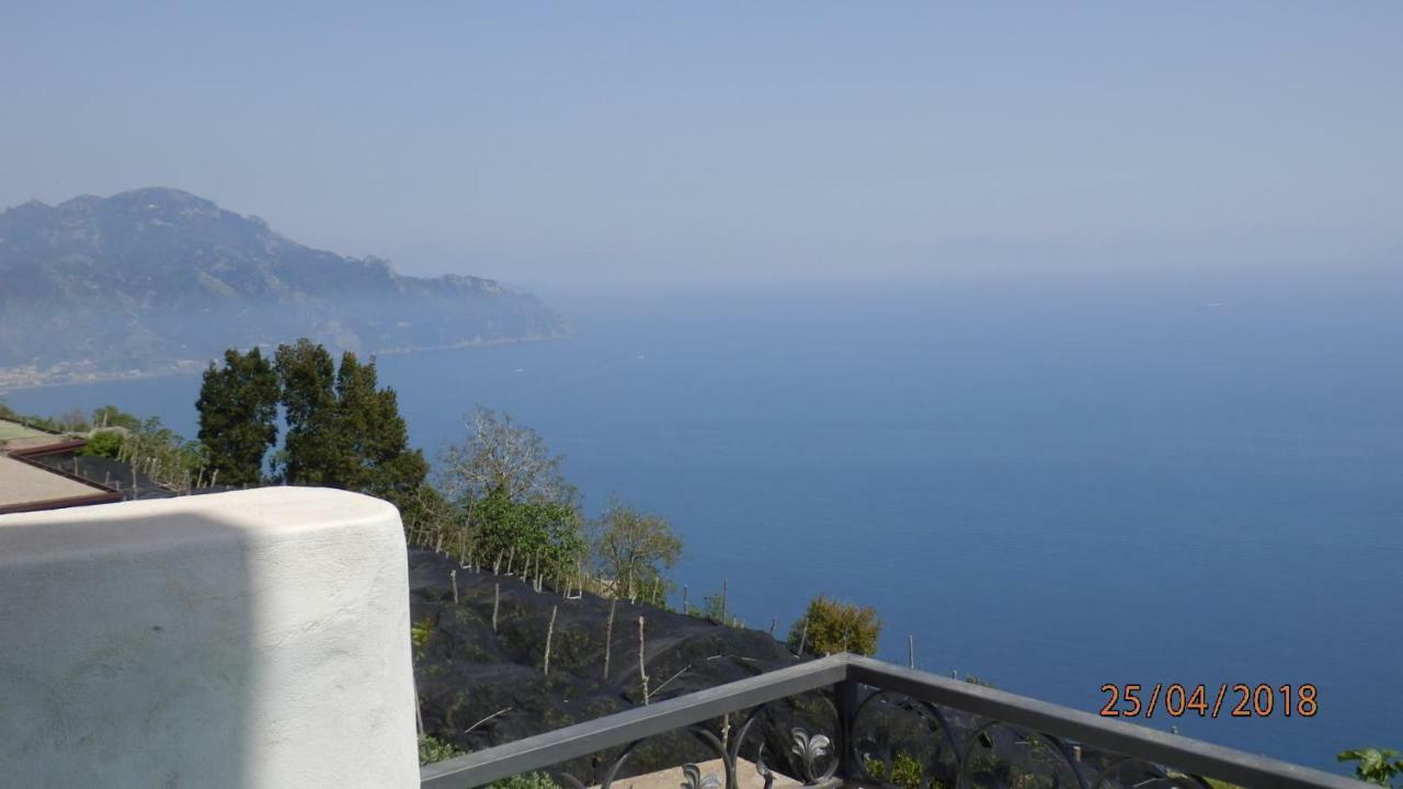 Casa Panoramica Villa Amalfi Bagian luar foto