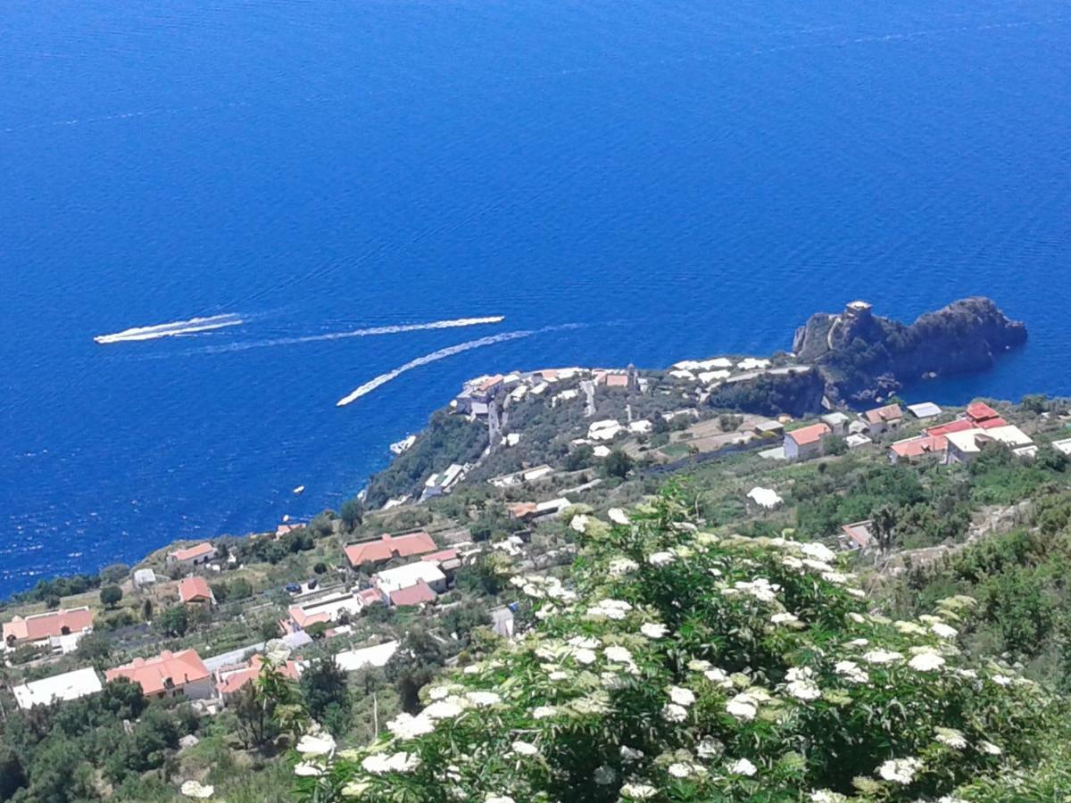 Casa Panoramica Villa Amalfi Bagian luar foto