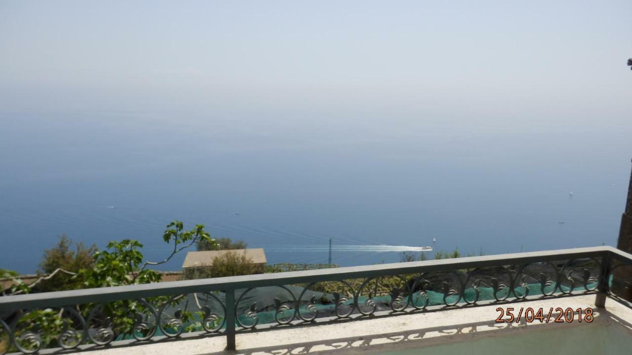 Casa Panoramica Villa Amalfi Bagian luar foto